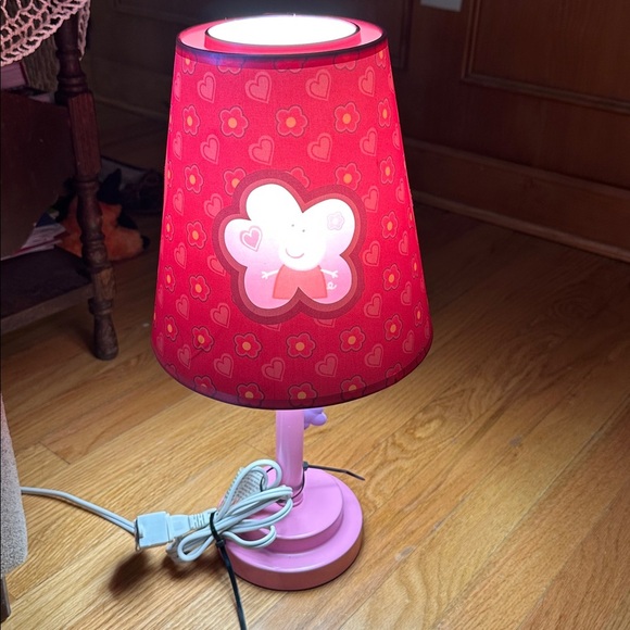 Vintage 2003 Peppa pig double shade lamp pink - Picture 6 of 7